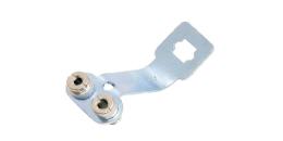 Florettglockenstecker 2polig komplett